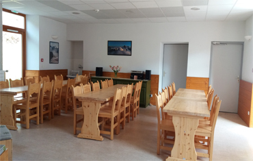 Gîte l'école à gîter - la salle commune