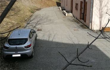 ecole à giter - le parking